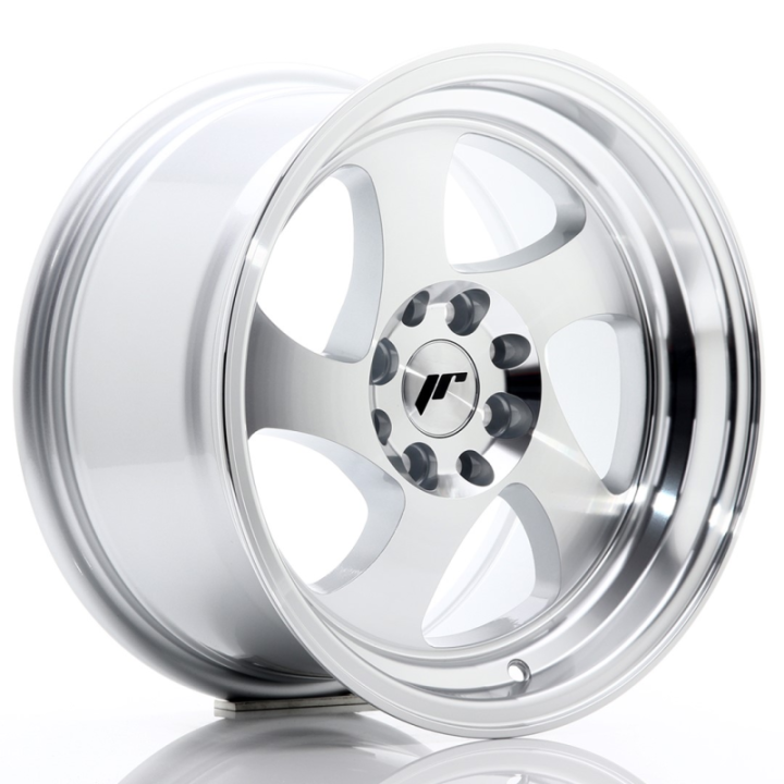 Japan Racing JR15 15x8 ET20 4x100/108 Silver Machined Face