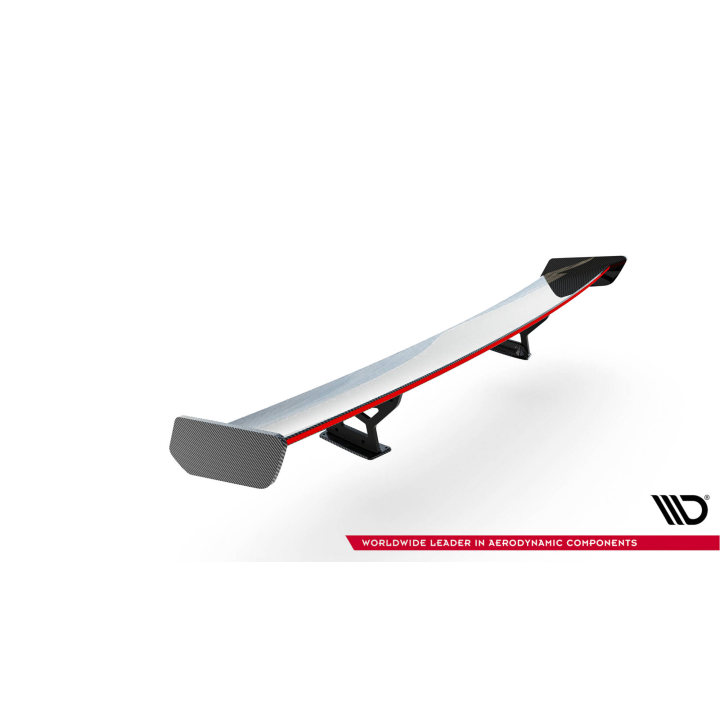 Karbonowy Spoiler Z Wewnętrznymi Wspornikami + LED Volkswagen Jetta GLI Mk7