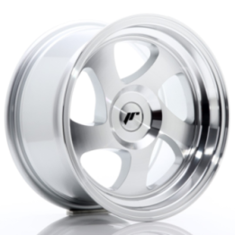 Japan Racing JR15 15x8 ET20 BLANK Silver Machined Face
