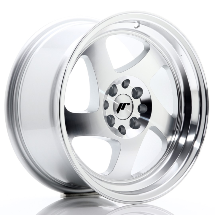 Japan Racing JR15 16x8 ET25 4x100/108 Silver Machined Face