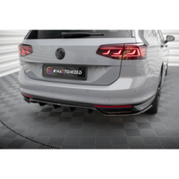 Splitter Tylny (Z Dyfuzorem) Volkswagen Passat R-Line B8 Facelift