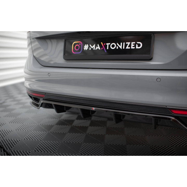 Splitter Tylny (Z Dyfuzorem) Volkswagen Passat R-Line B8 Facelift
