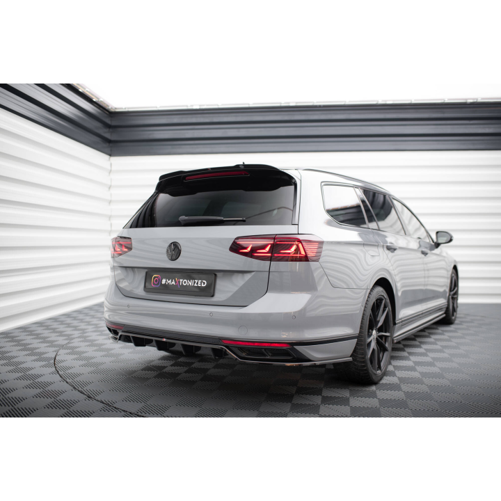 Splitter Tylny (Z Dyfuzorem) Volkswagen Passat R-Line B8 Facelift