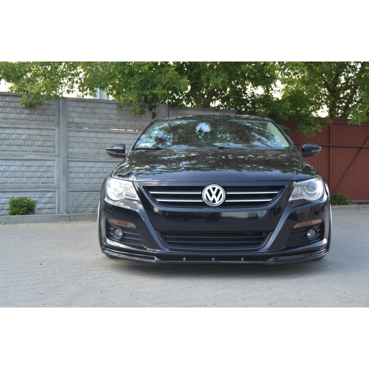 SPLITTER PRZEDNI V.1 VW PASSAT CC PRZEDLIFT, STANDARDOWY ZDERZAK