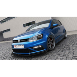 Splitter Przedni Racing (ze skrzydłami) Volkswagen Polo GTI Mk5 Facelift
