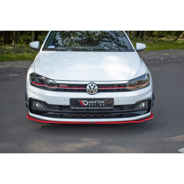 Splitter Przedni V.2 Volkswagen Polo GTI / R-line Mk6