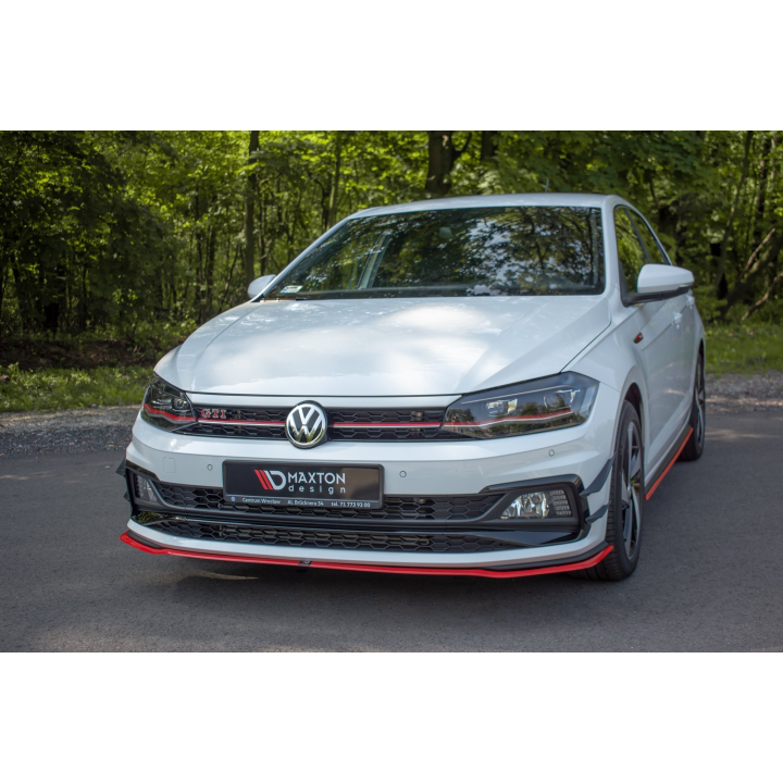 Splitter Przedni V.2 Volkswagen Polo GTI / R-line Mk6
