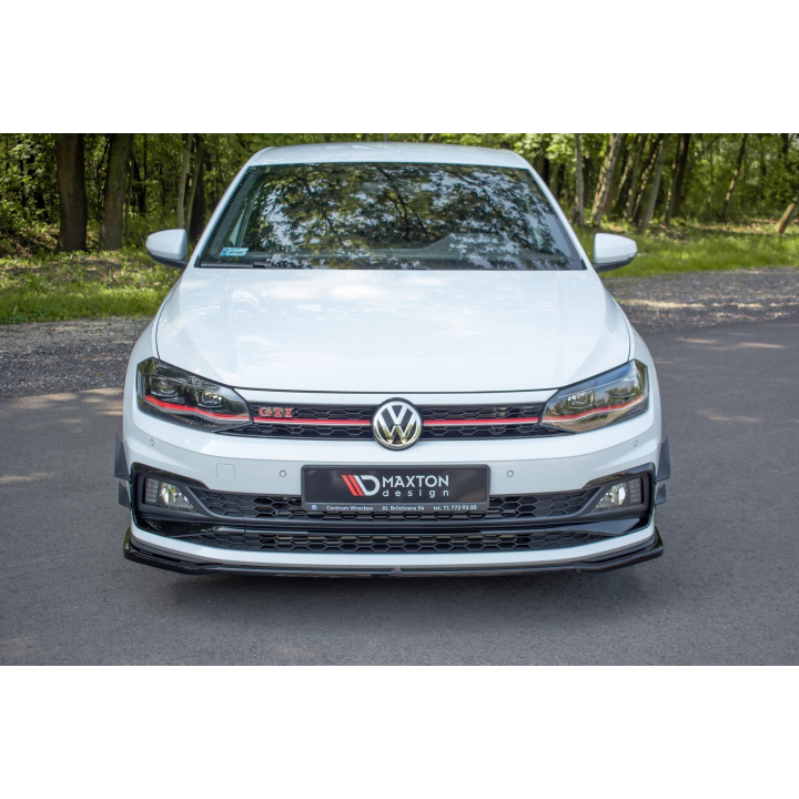 Splitter Przedni V.2 Volkswagen Polo GTI / R-line Mk6