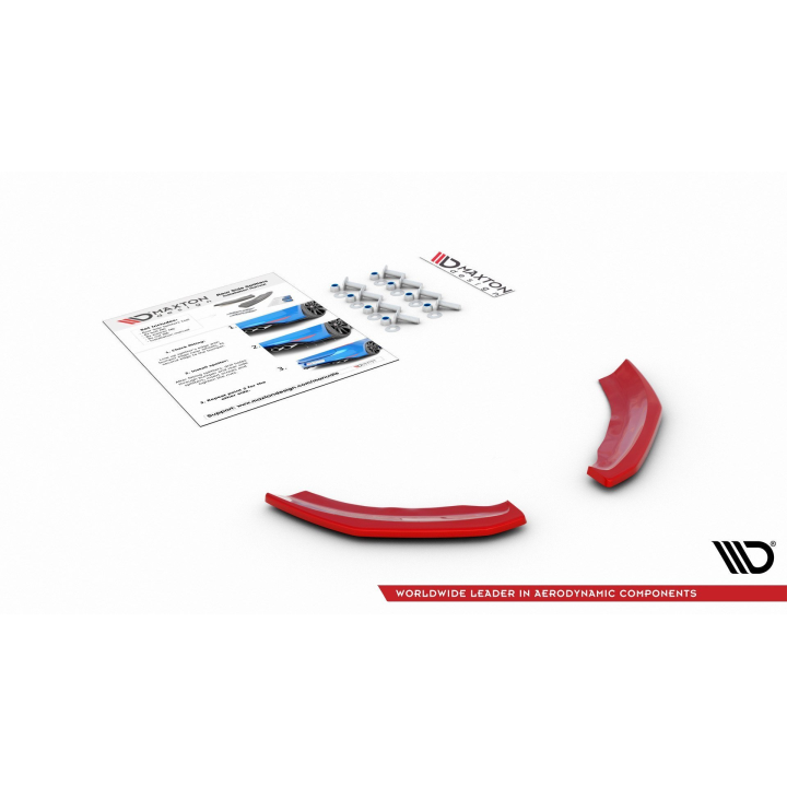 REAR SIDE SPLITTERS Volkswagen Polo GTI Mk6