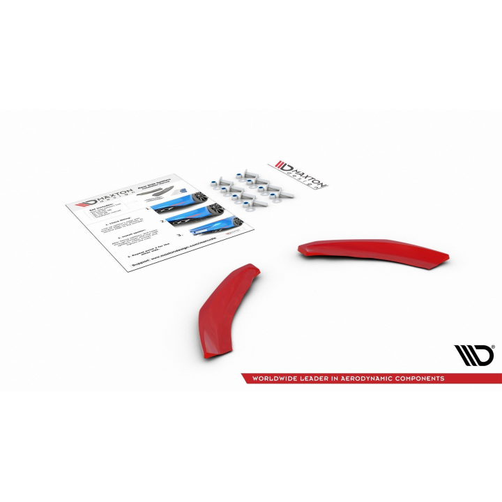 REAR SIDE SPLITTERS Volkswagen Polo GTI Mk6