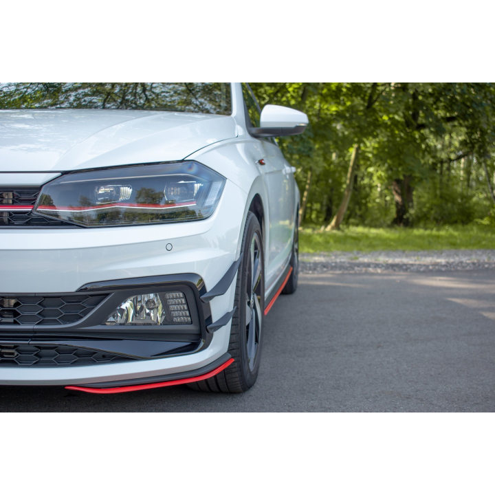 Splittery Przednie Boczne Volkswagen Polo GTI / R-line Mk6