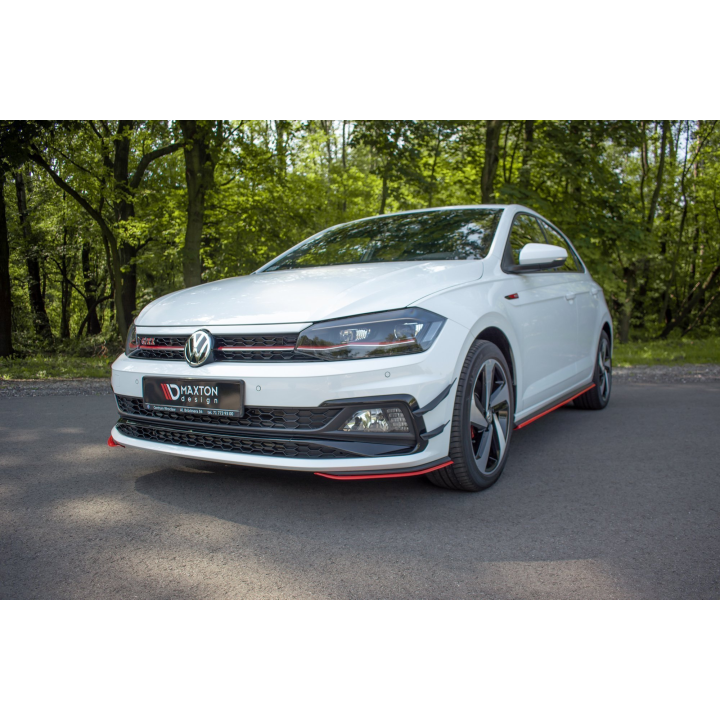 Splittery Przednie Boczne Volkswagen Polo GTI / R-line Mk6