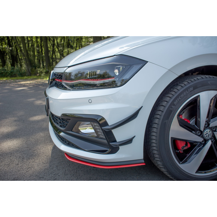 Canards(owiewki przedniego zderzaka) Volkswagen Polo GTI Mk6