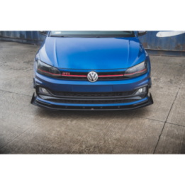 Splitter Przedni Street Pro + Flaps Volkswagen Polo GTI Mk6