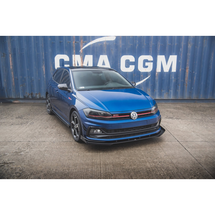 Splitter Przedni Street Pro + Flaps Volkswagen Polo GTI Mk6