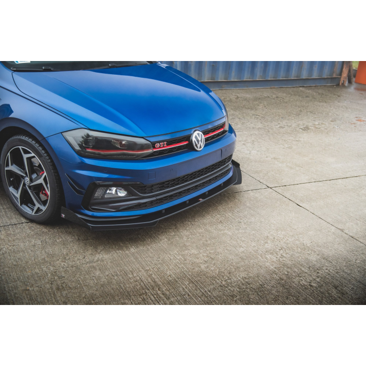 Splitter Przedni Street Pro + Flaps Volkswagen Polo GTI Mk6