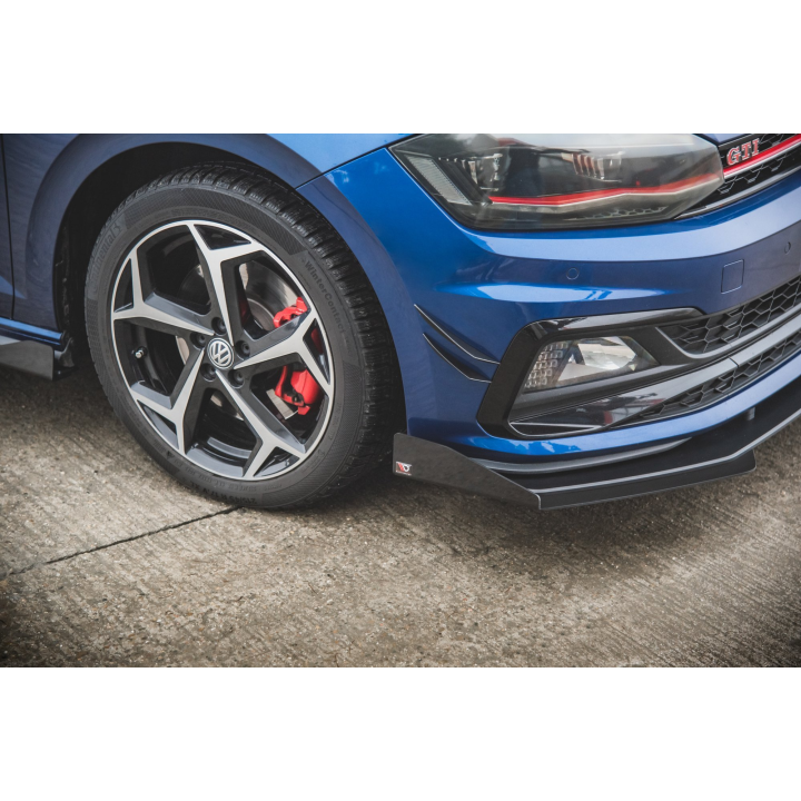 Splitter Przedni Street Pro + Flaps Volkswagen Polo GTI Mk6