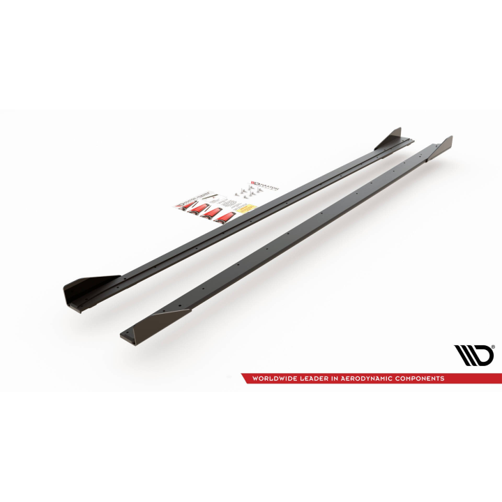 Dokładki Progów Street Pro + Flaps VW Polo GTI MK6