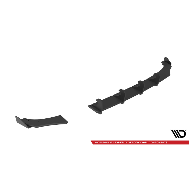 Dyfuzor Tylny Street Pro + Flaps Volkswagen Polo GTI Mk6 Facelift