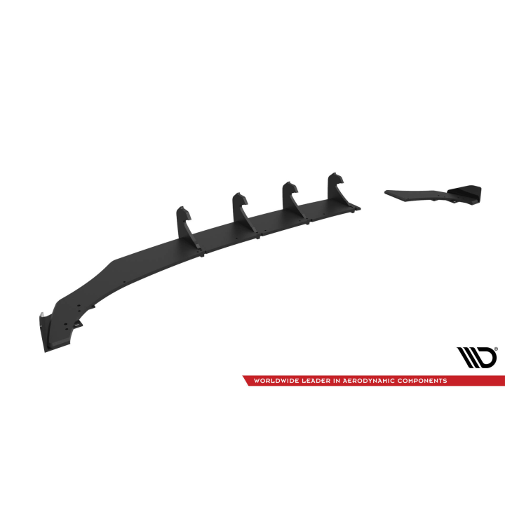Dyfuzor Tylny Street Pro + Flaps Volkswagen Polo GTI Mk6 Facelift