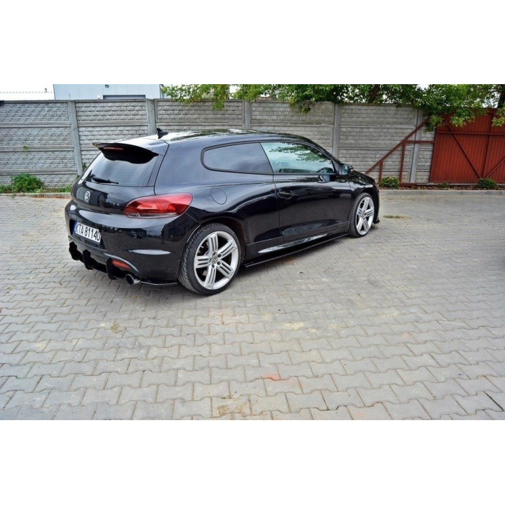 Dyfuzor Tylny i Splittery Tylne Boczne VW Scirocco 3R