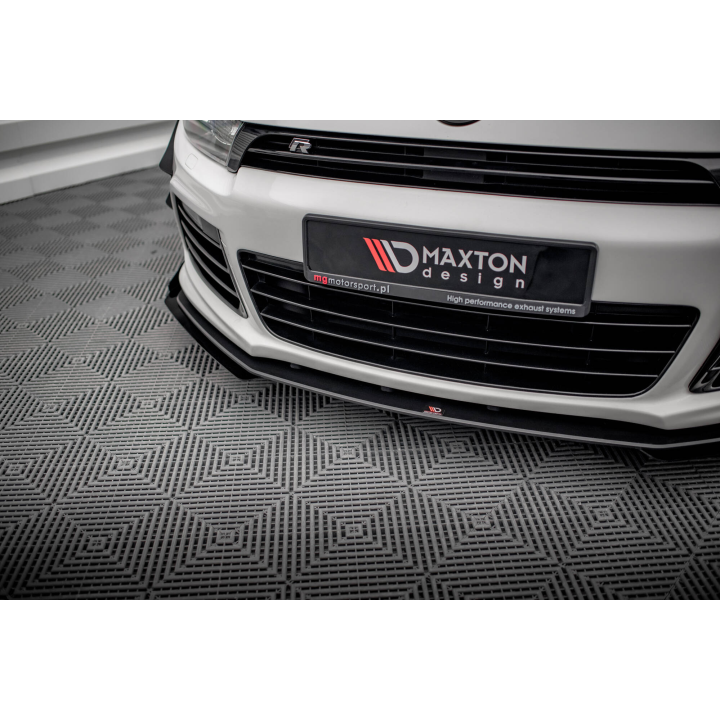 Splitter Przedni Street Pro + Flaps Volkswagen Scirocco R Mk3
