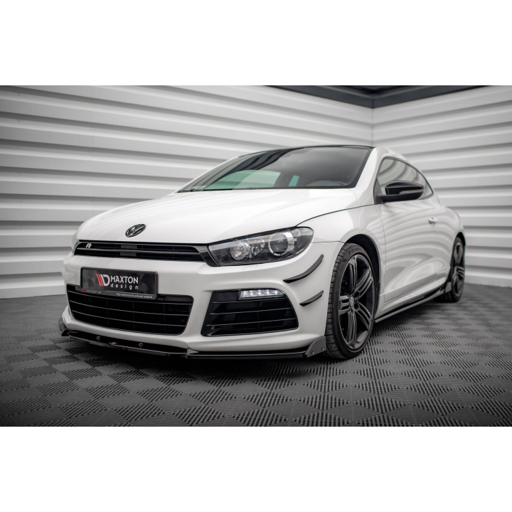 Splitter Przedni V.3 + Flaps Volkswagen Scirocco R Mk3