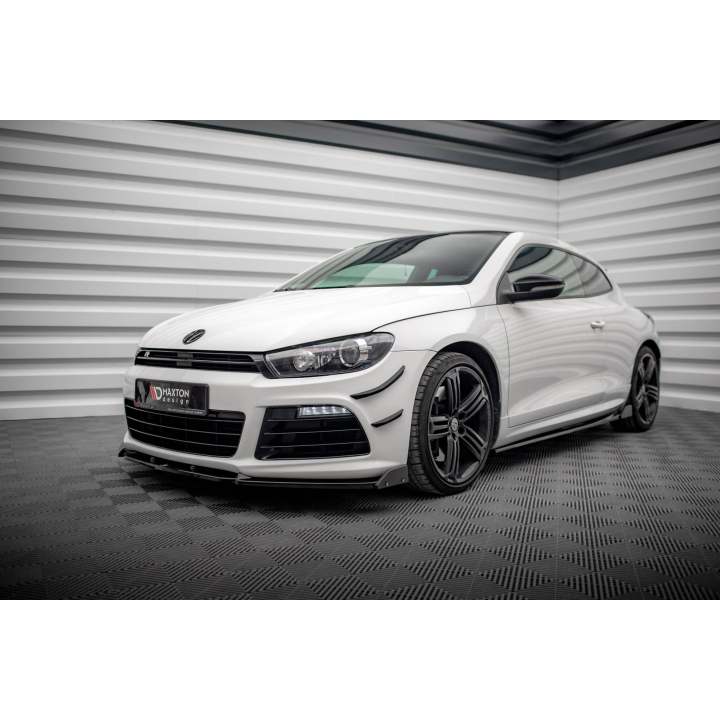 Splitter Przedni V.3 + Flaps Volkswagen Scirocco R Mk3