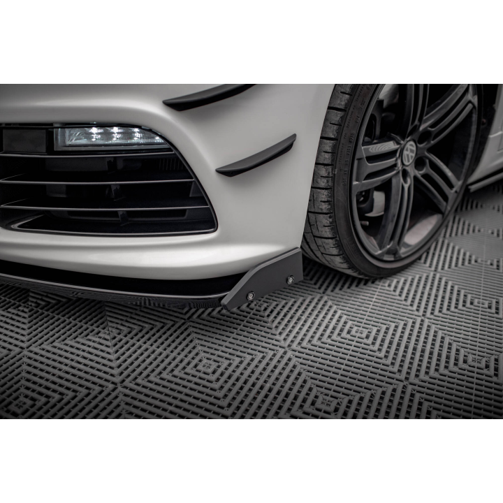 Splitter Przedni V.3 + Flaps Volkswagen Scirocco R Mk3