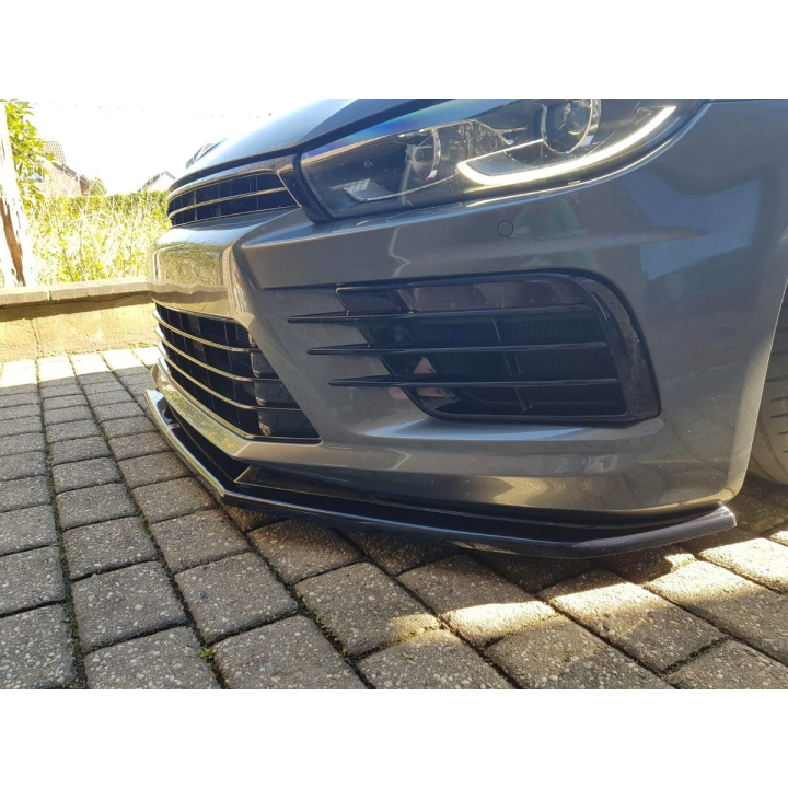 SPLITTER PRZEDNI V.1 VOLKSWAGEN SCIROCCO MK.3 R FACELIFT