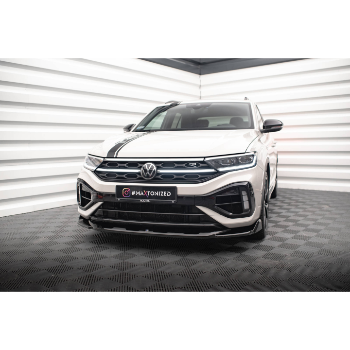 Splitter Przedni V.2 Volkswagen T-Roc R / R-Line Mk1 Facelift