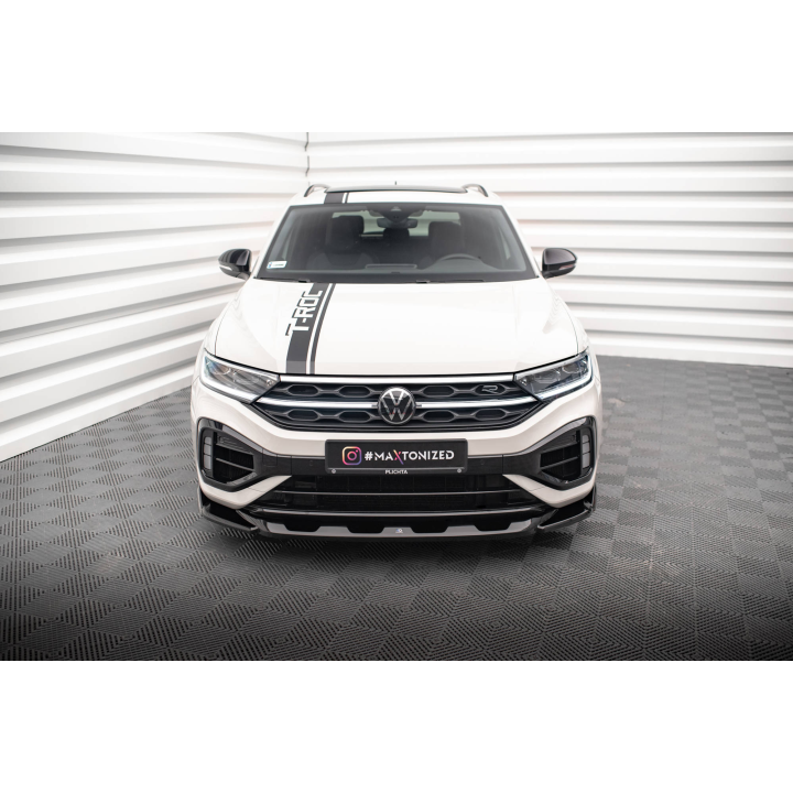 Splitter Przedni V.2 Volkswagen T-Roc R / R-Line Mk1 Facelift