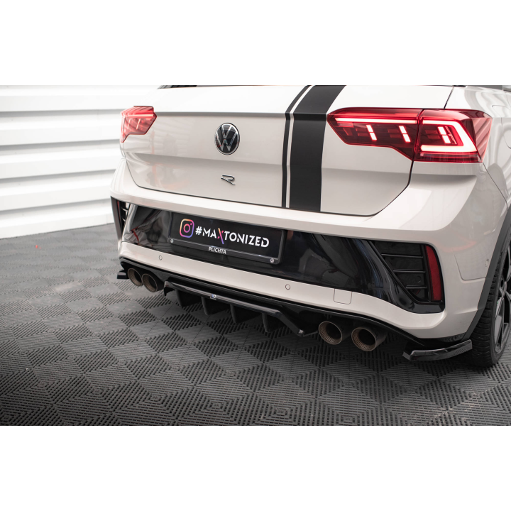 Splitter Tylny (Z Dyfuzorem) Volkswagen T-Roc R / R-Line Mk1 Facelift