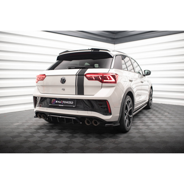 Splitter Tylny (Z Dyfuzorem) Volkswagen T-Roc R / R-Line Mk1 Facelift