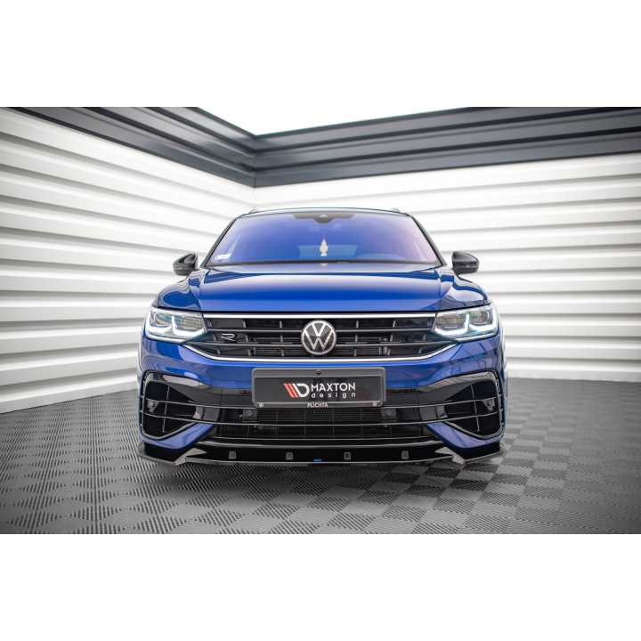 Splitter Przedni V.2 Volkswagen Tiguan R / R-Line Mk2 Facelift