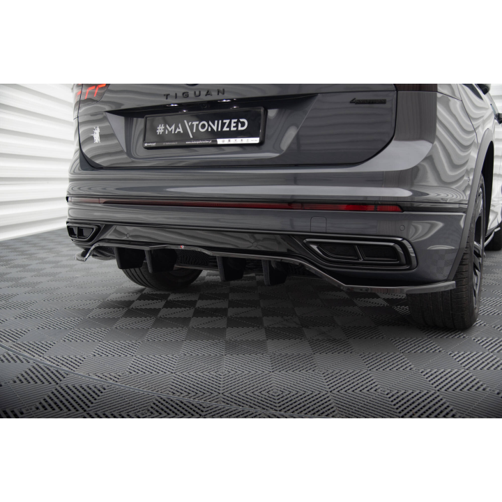Splitter Tylny (Z Dyfuzorem) Volkswagen Tiguan R-Line Mk2 Facelift