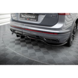 Splitter Tylny (Z Dyfuzorem) Volkswagen Tiguan Allspace R-Line Mk2 Facelift