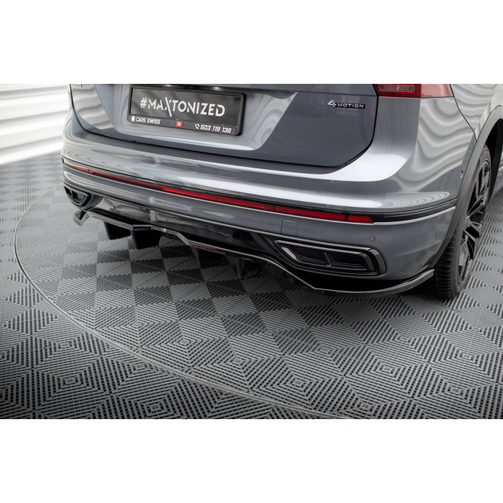 Splitter Tylny (Z Dyfuzorem) Volkswagen Tiguan Allspace R-Line Mk2 Facelift
