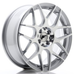 Japan Racing JR18 17x7 ET40 5x100/114 Silver Machined Face