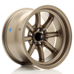 Japan Racing JR19 15x9 ET-13 4x100/114 Matt Bronze