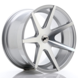 Japan Racing JR20 19x11 ET25-40 5H BLANK Silver Machined Face