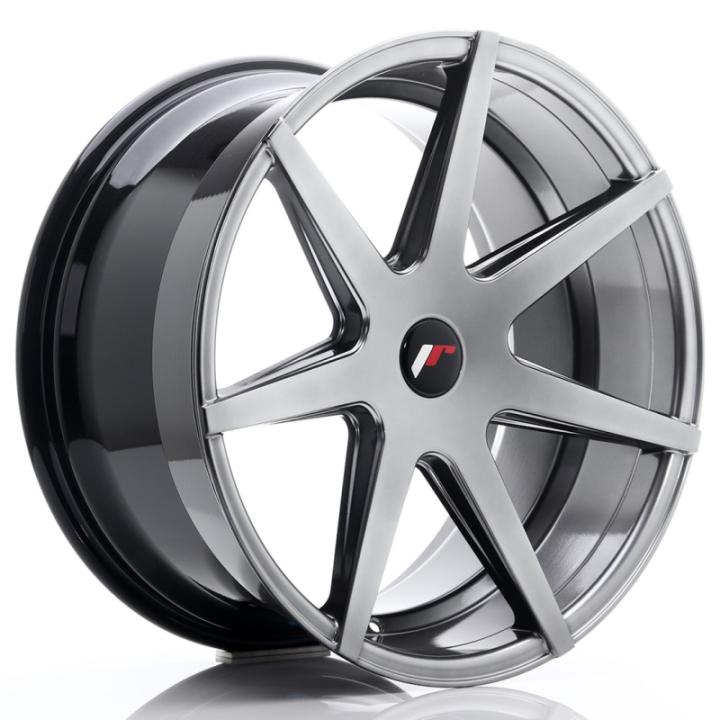 Japan Racing JR20 20x10 ET20-40 5H BLANK Hyper Black