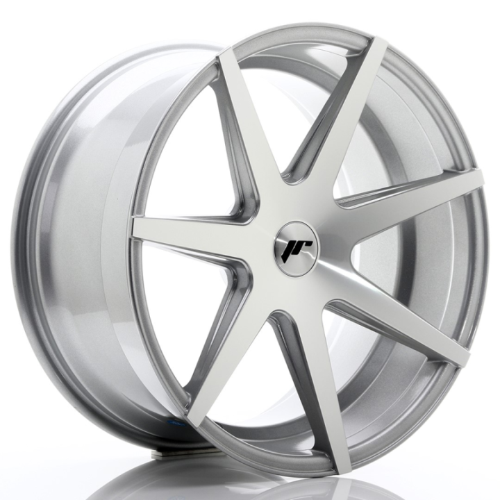 Japan Racing JR20 20x10 ET20-40 5H BLANK Silver Machined Face