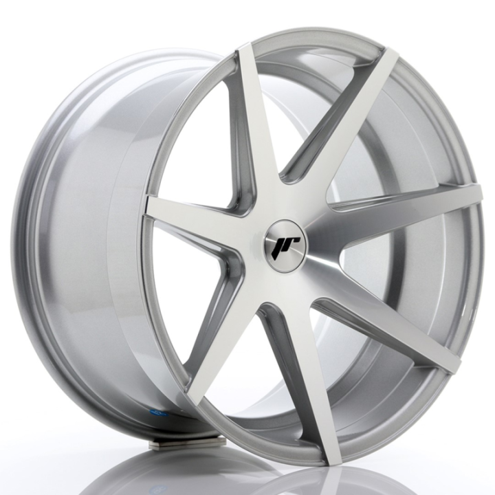 Japan Racing JR20 20x11 ET20-30 5H BLANK Silver Machined Face