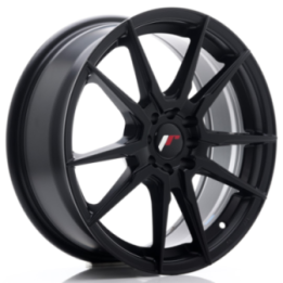 Japan Racing JR21 17x7 ET40 4x100/114 Matt Black