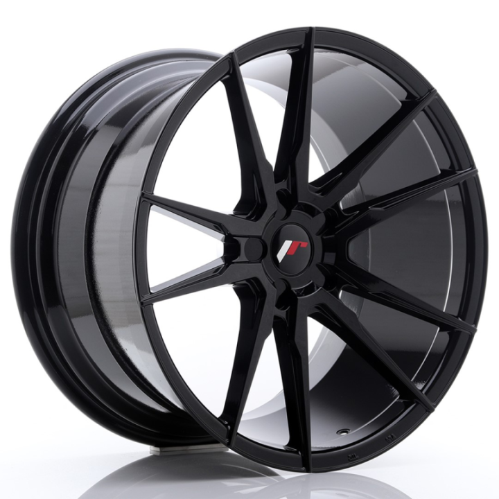 Japan Racing JR21 20x11 ET30-50 5H BLANK Glossy Black
