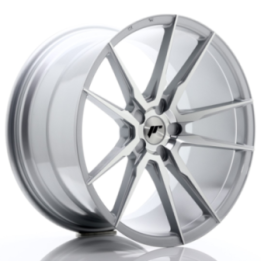 Japan Racing JR21 20x11 ET30-50 5H BLANK Silver Machined Face