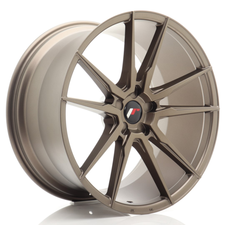 Japan Racing JR21 21x11 ET15-55 5H BLANK Matt Bronze