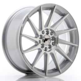 Japan Racing JR22 17x8 ET35 4x100/114 Silver Machined Face
