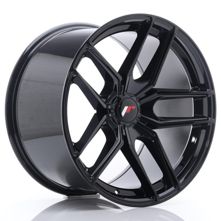 Japan Racing JR25 19x11 ET20-40 5H BLANK Gloss Black